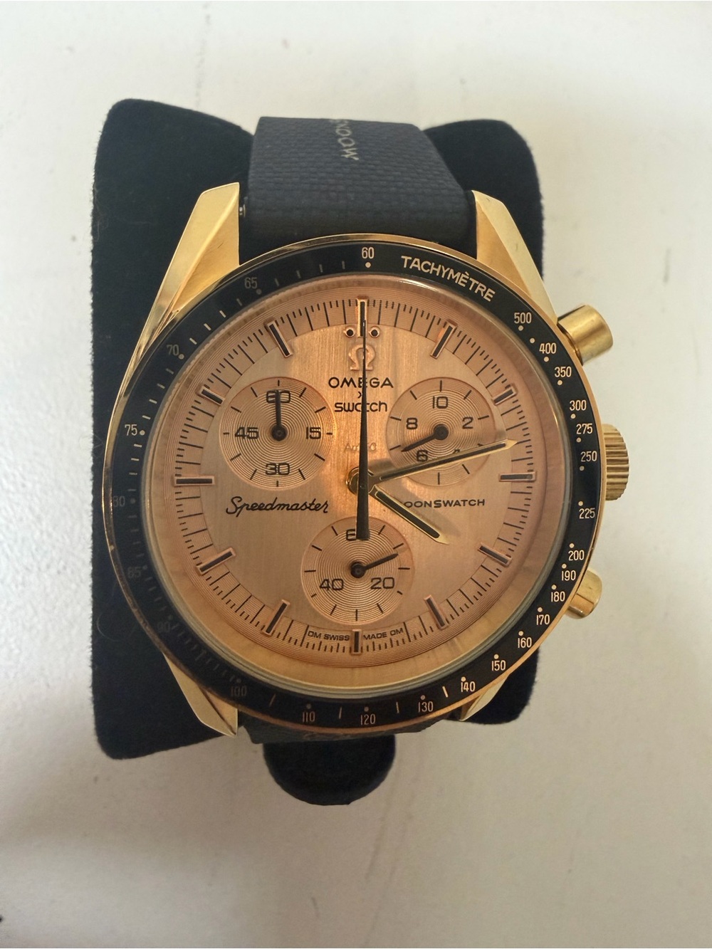 Omega Moonswatch Mod Modded Omega Speedmaster 1969 Metal Watch